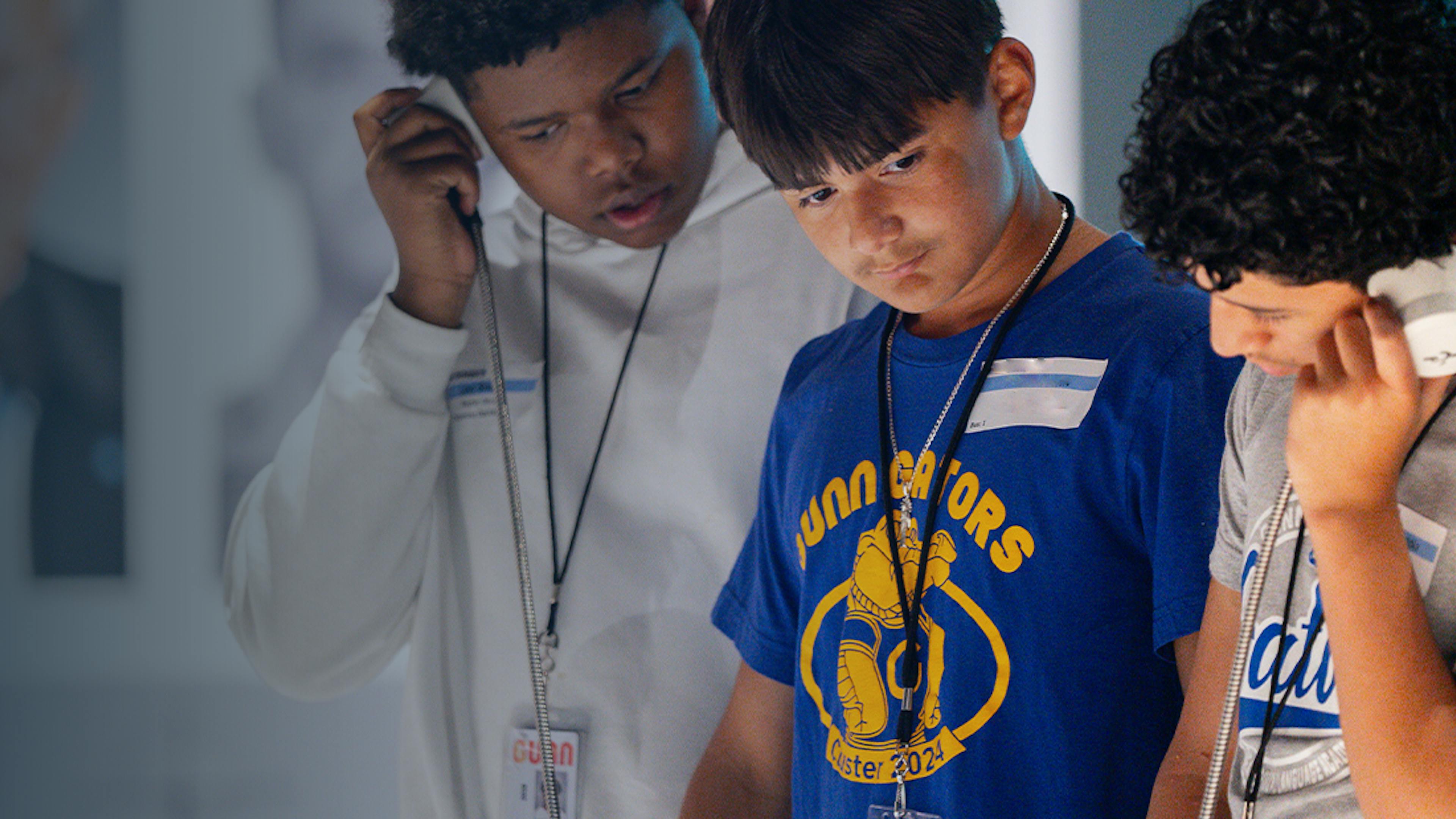 Students At The Museum